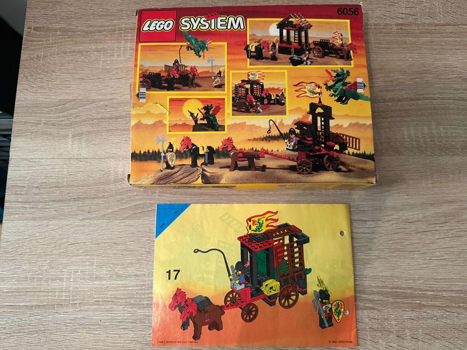 Lego Kit di costruzioni: LEGO Ritter 6056 Dragon Wagon – Usato da Basel venduto da Don-Angel 7