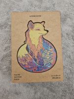 Puzzle en bois "Mysterious Fox" 204 piéces 21.2x28cm 