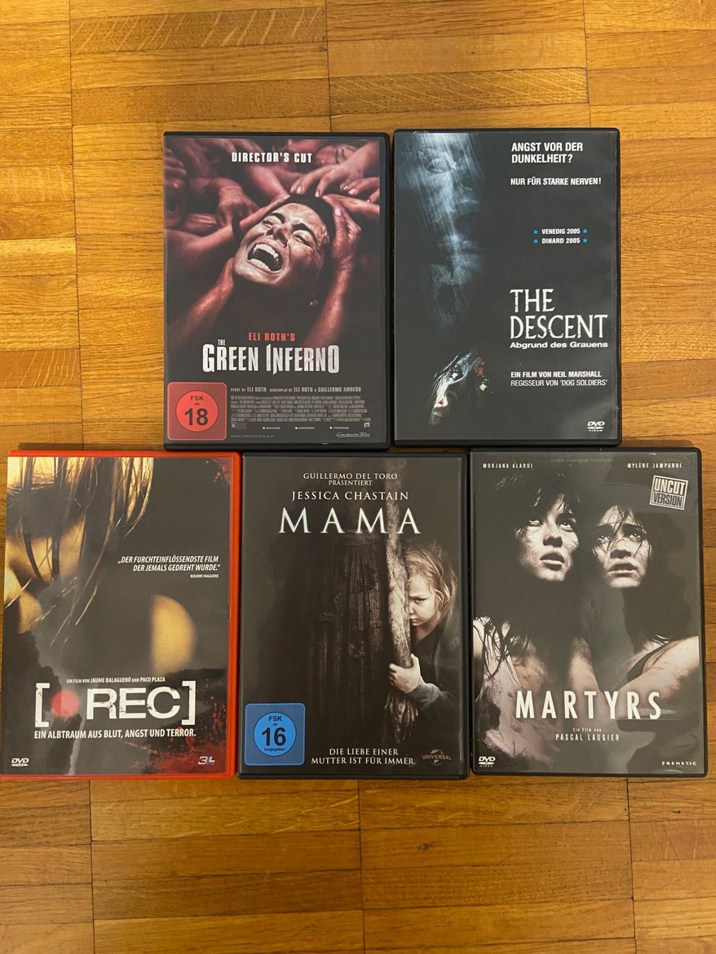 Tutti i DVDs: 5 Packende Horror-Filme – Usato da Kilchberg ZH venduto da KeFaDe