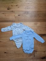 2x Body,  Newborn, Gr. 56 / 62, Langarmbody, Dinosaurier