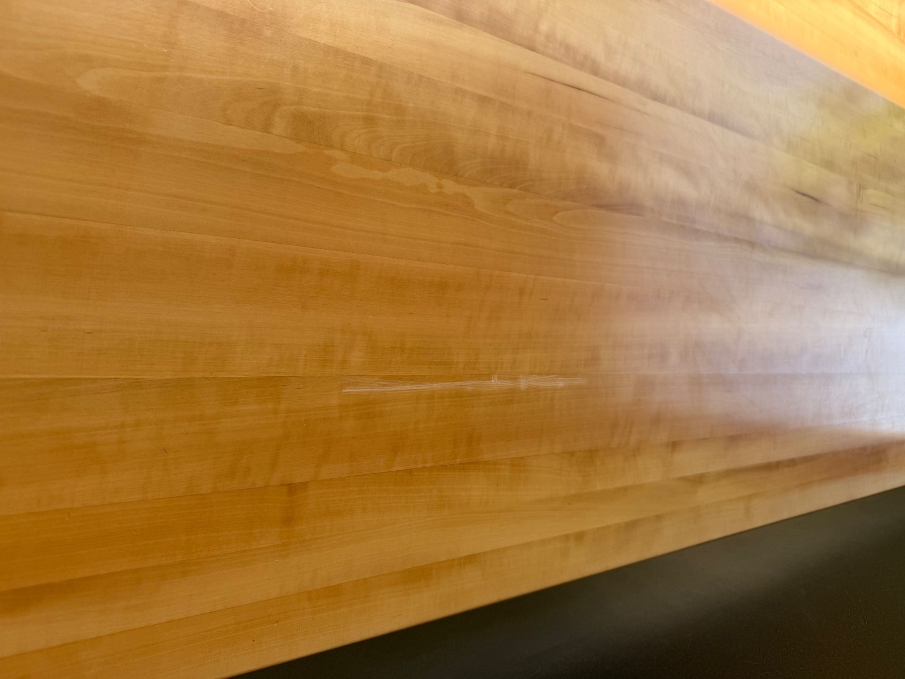 Tavoli: Grosser Ess- oder Bürotisch 220 x 94 cm -- Massiv Kirschholz – Usato da Zürich venduto da hestler 4