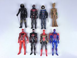 8x Marvel Titan Hero Actionfiguren Set Spider-Man