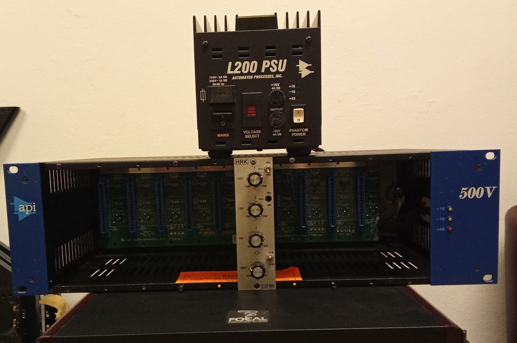Musikinstrumente: API 500 VPR 10 Slot 500er Rack – Gebraucht aus buetschwil von  1