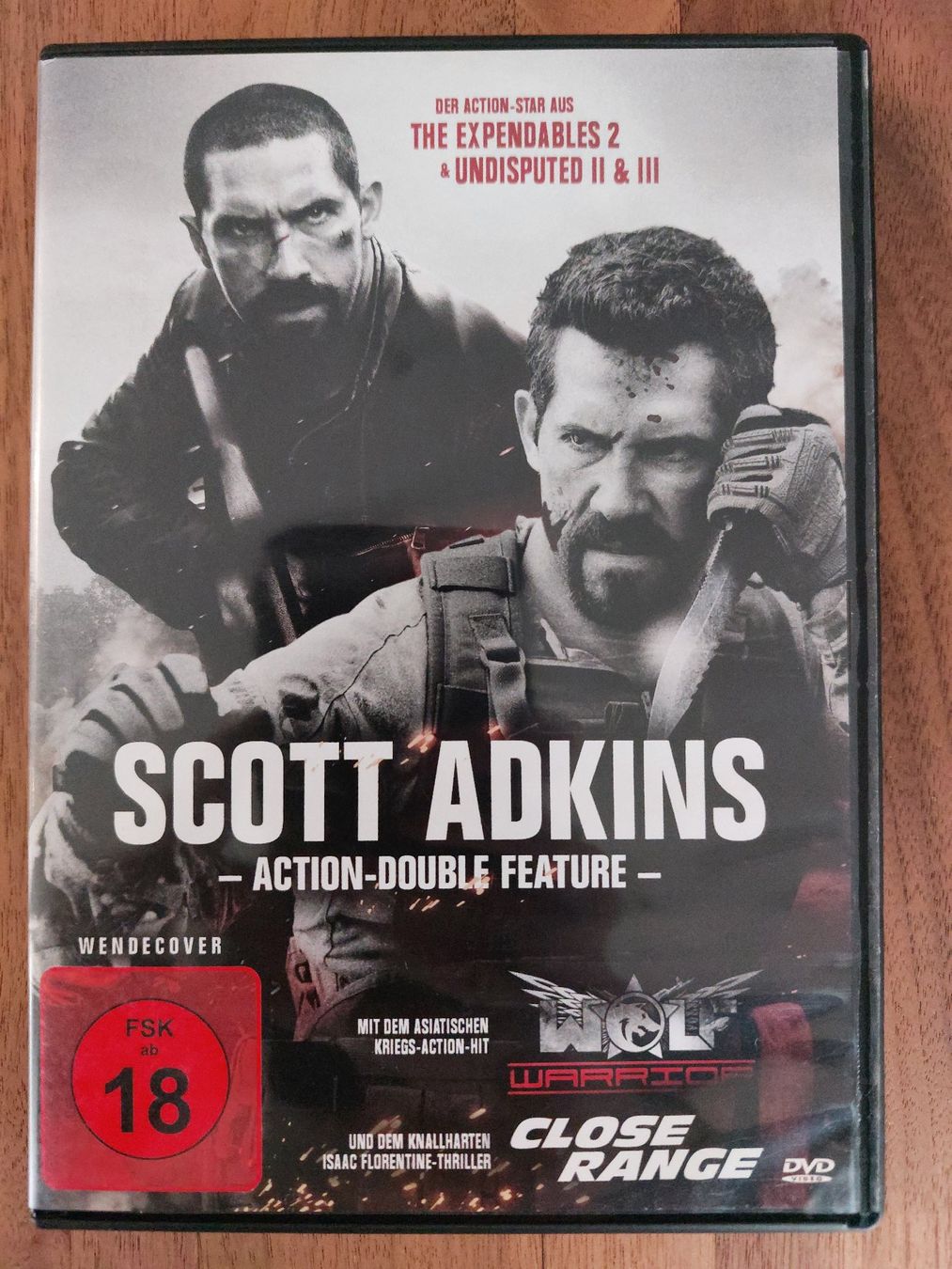 Tutti i DVDs: DVD - Scott Adkins Doppelpack - Close Range & Wolf Warrior – Usato da Rheinfelden venduto da FilmAuktion