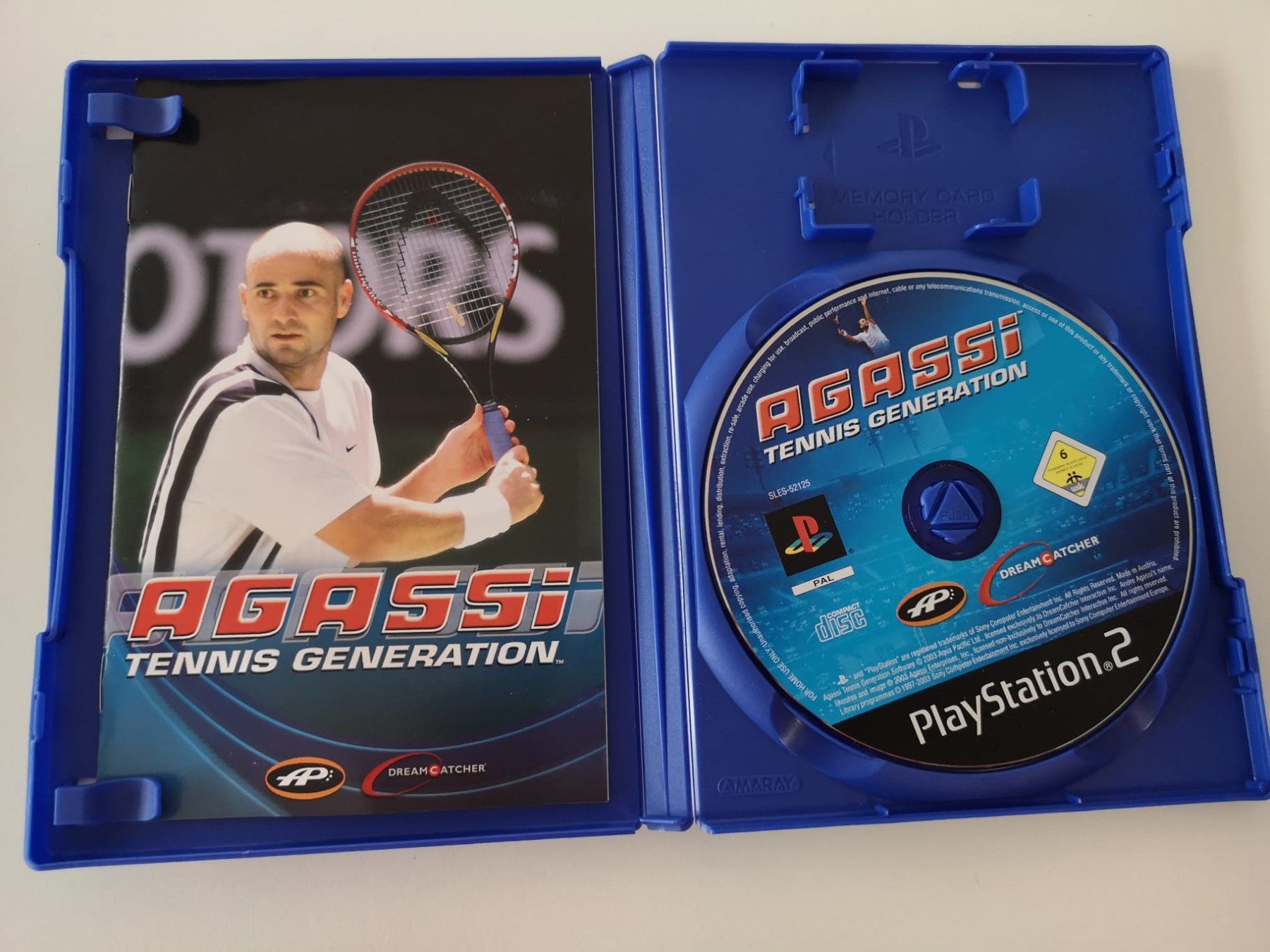 Giochi: Agassi - Tennis Generation (PS2) – Usato da Herisau venduto da Seyashop1 1