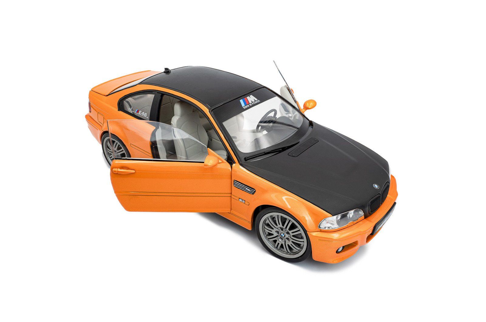 BMW Modellautos: BMW E46 M3 Coupe 2000 Orange Solido 1:18 NOVP – Neu und originalverpackt aus Stäfa von wkmodells 6