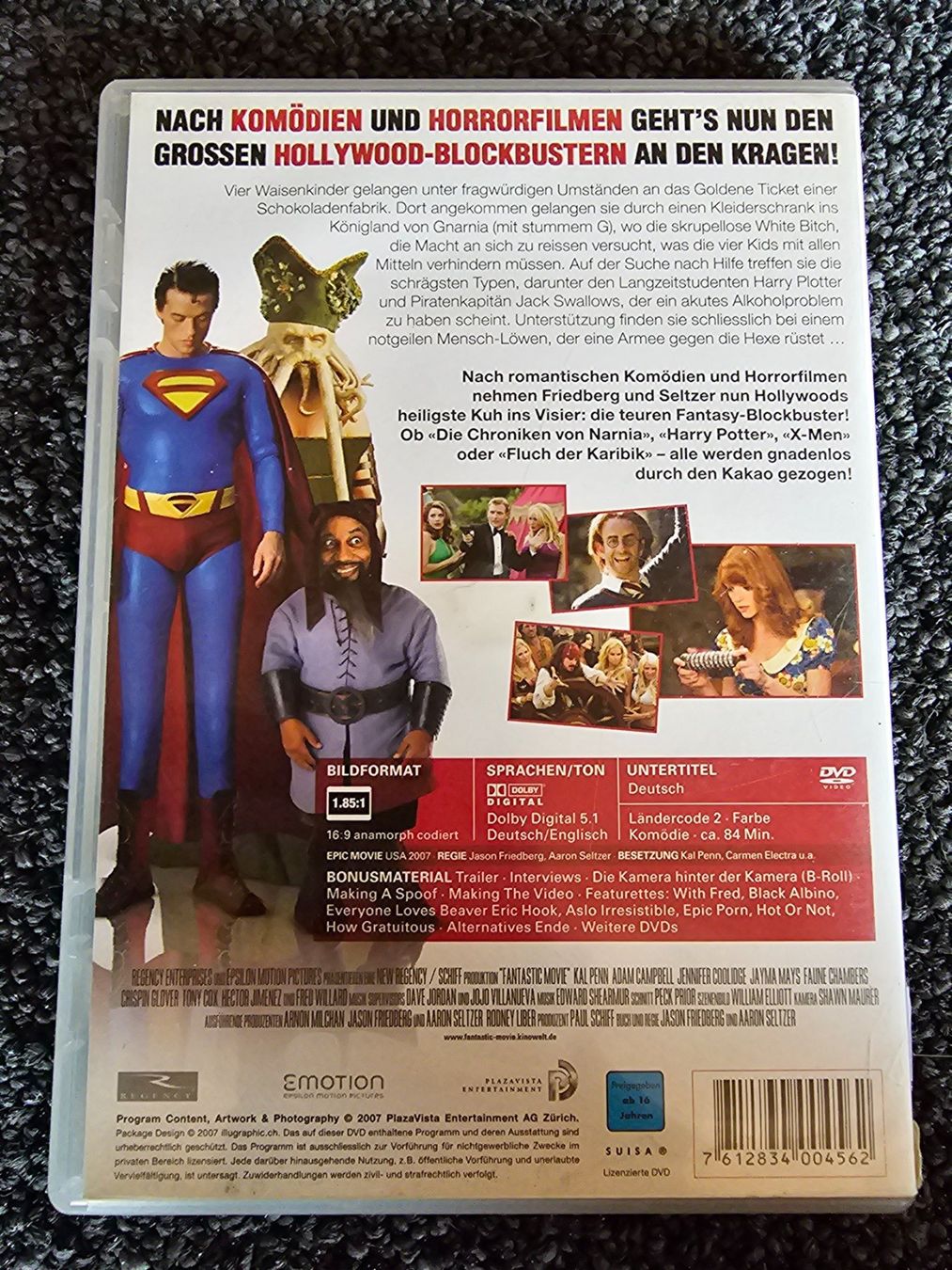 Alle DVDs: FANTASTIC MOVIE (14538) – Gebraucht aus Ruswil von M71 1