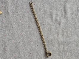 Vintage Erbs Armband 925 Silber vergoldet