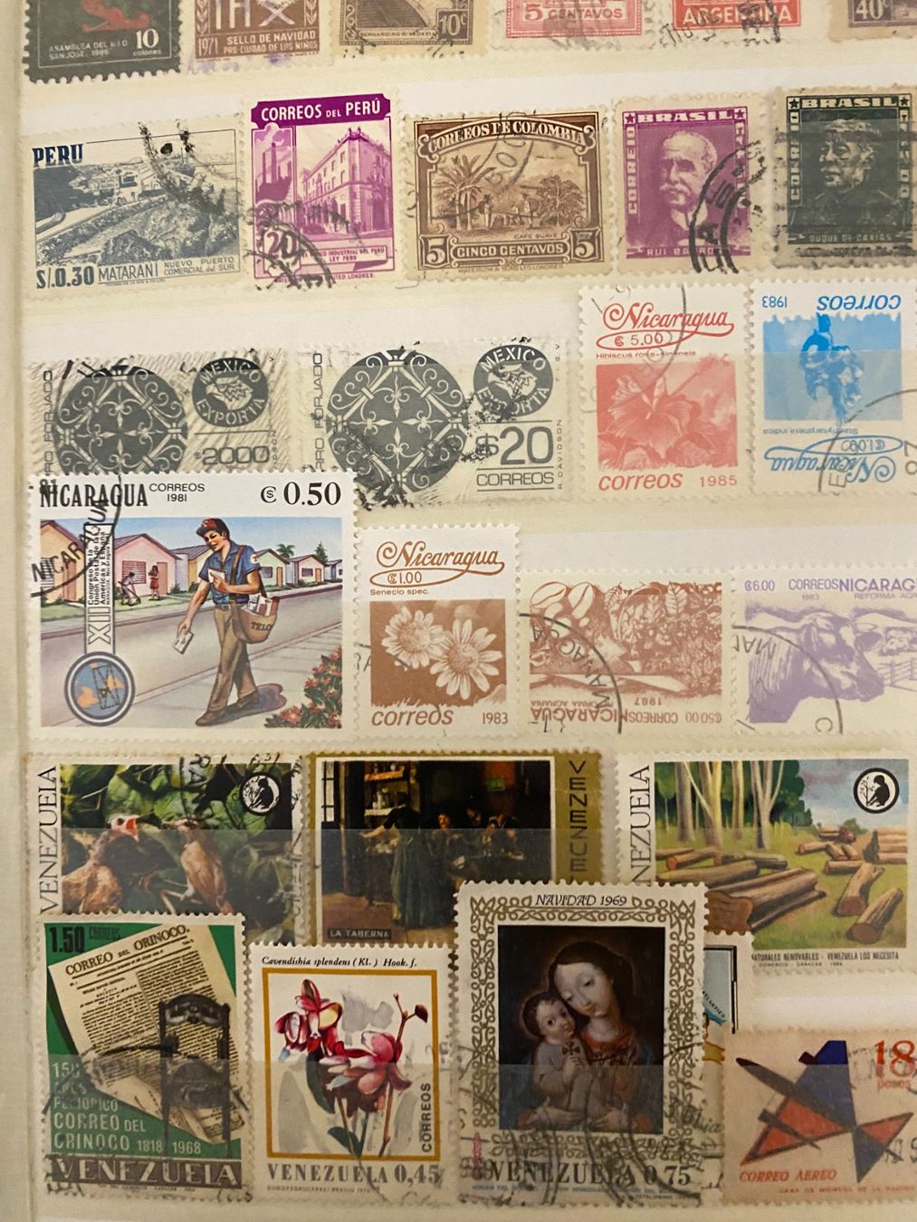 Alle Briefmarken: Briefmarken-Sammlung, Südamerica – Gebraucht aus matten b. interlaken von jfran17 3