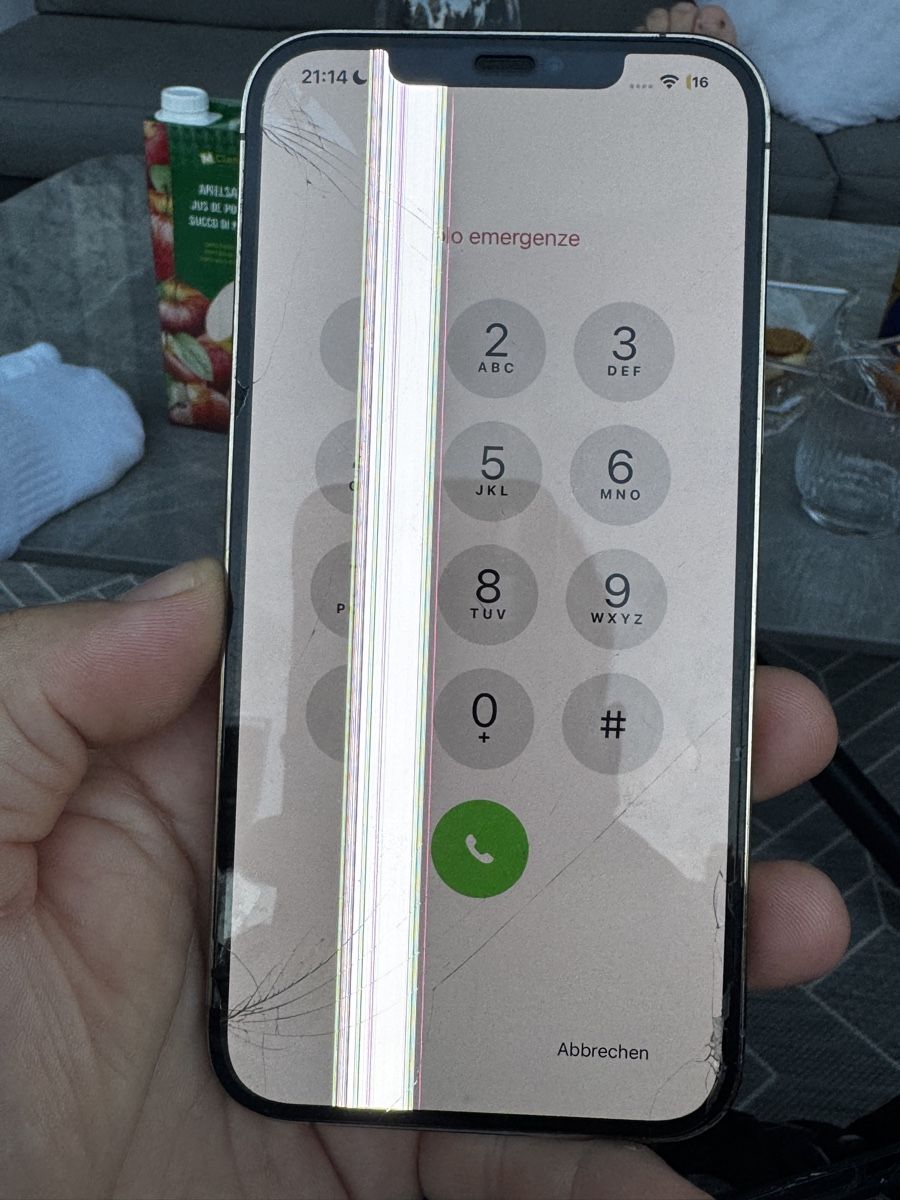 Apple Telefoni cellulari / Smartphones: iPhone 12 Pro Max defekt Schaden Glas Display Apple – Usato da Schlieren venduto da Eldi84
