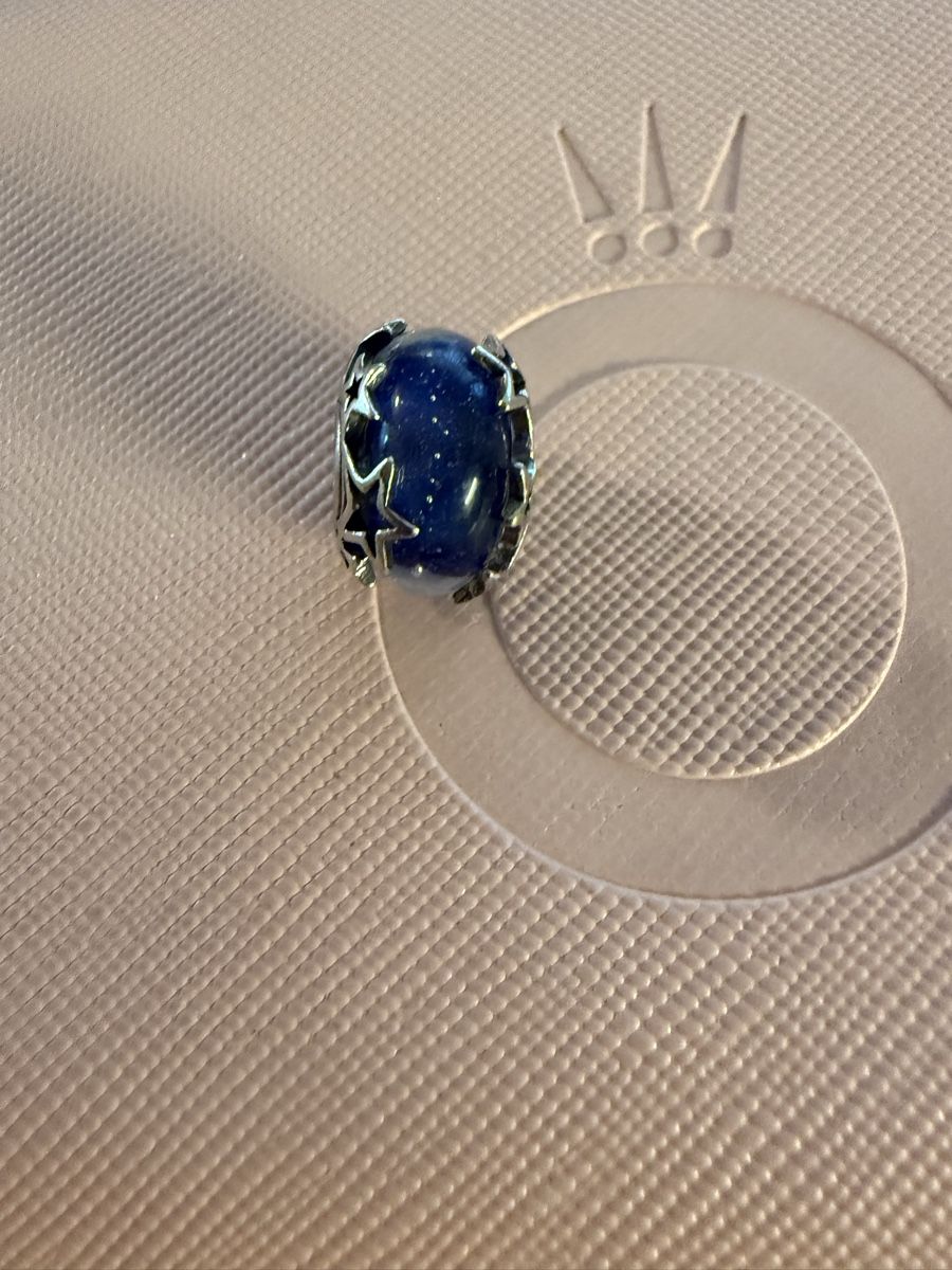 Pandora Anhänger: Pandora Murano – Mitternachtsblauer Sternenhimmel – Gebraucht aus Aadorf von mel_5b9w 3