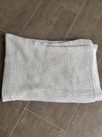 Ikea Strickdecke grau grob gestrickt guter Zustand gebraucht