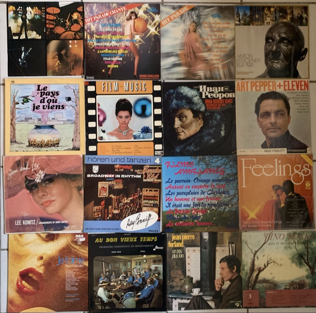 Schallplatten: Lot 80 disques divers styles divers formats – Gebraucht aus Salavaux von Lune_Diurne 3