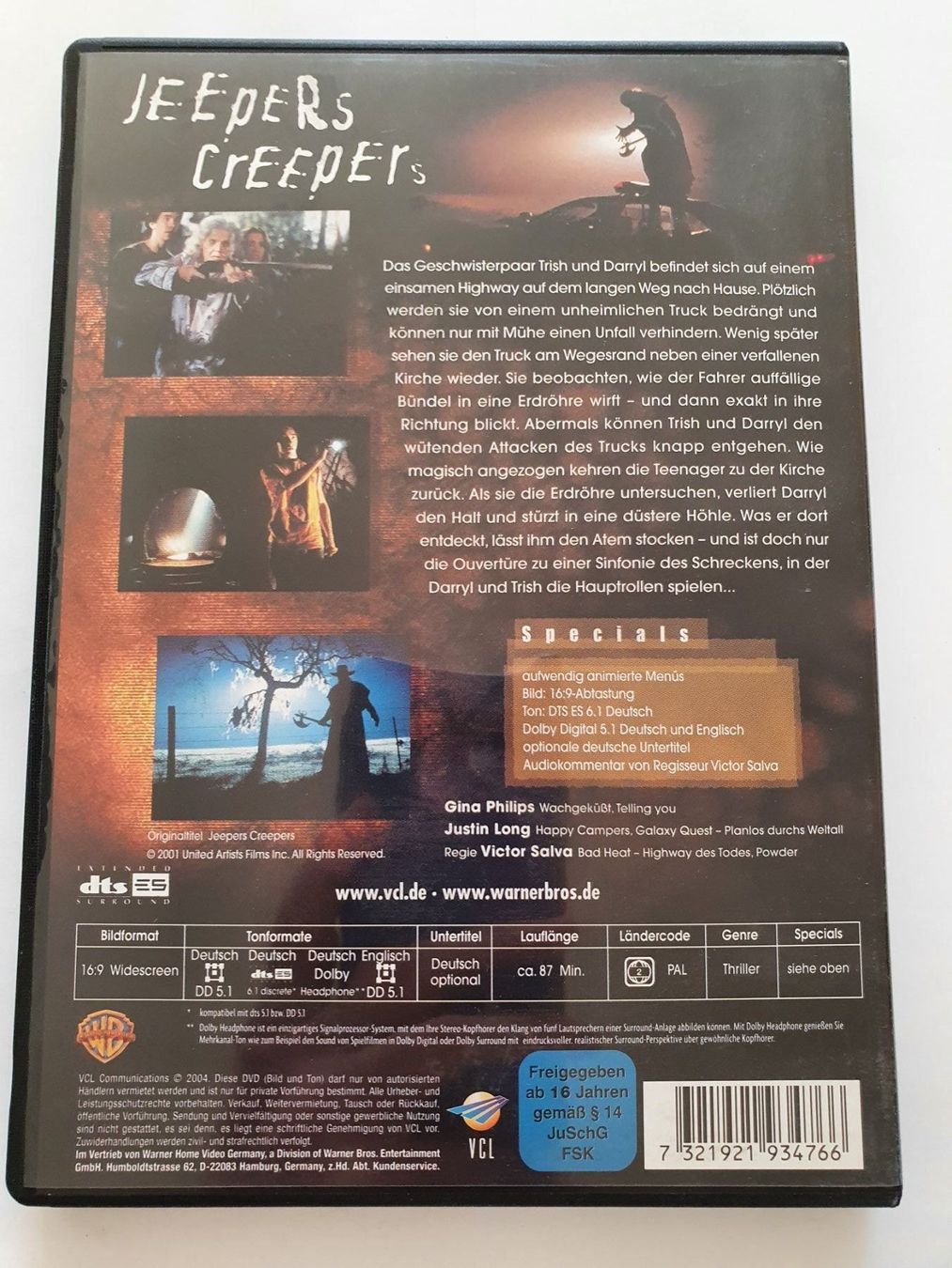Tous les DVDs: Jeepers Creeper – D'occasion à Oberdorf BL par BaldenEagle 1