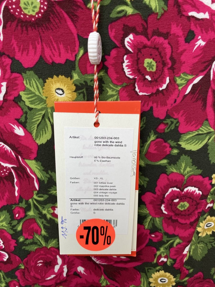 Blutsgeschwister Kleider: Blutsgeschwister Kleid "Gone with the Wind" Gr.S Neu – Neu und originalverpackt aus Solothurn von wulli10 3