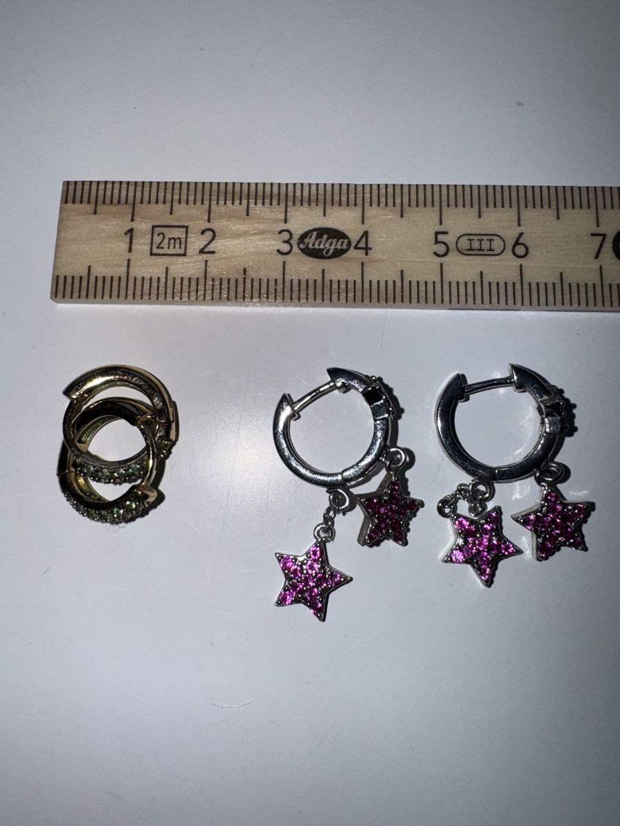 Ohrringe & -stecker: Sparkling Star Earrings / Ohrringe – Gebraucht aus Zürich von forestF4iry