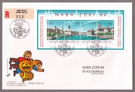 1984_NABA-Block ZÜRICH_OFFIZIELLER R-Bf. OK/VSPhV_SS 1.7.84