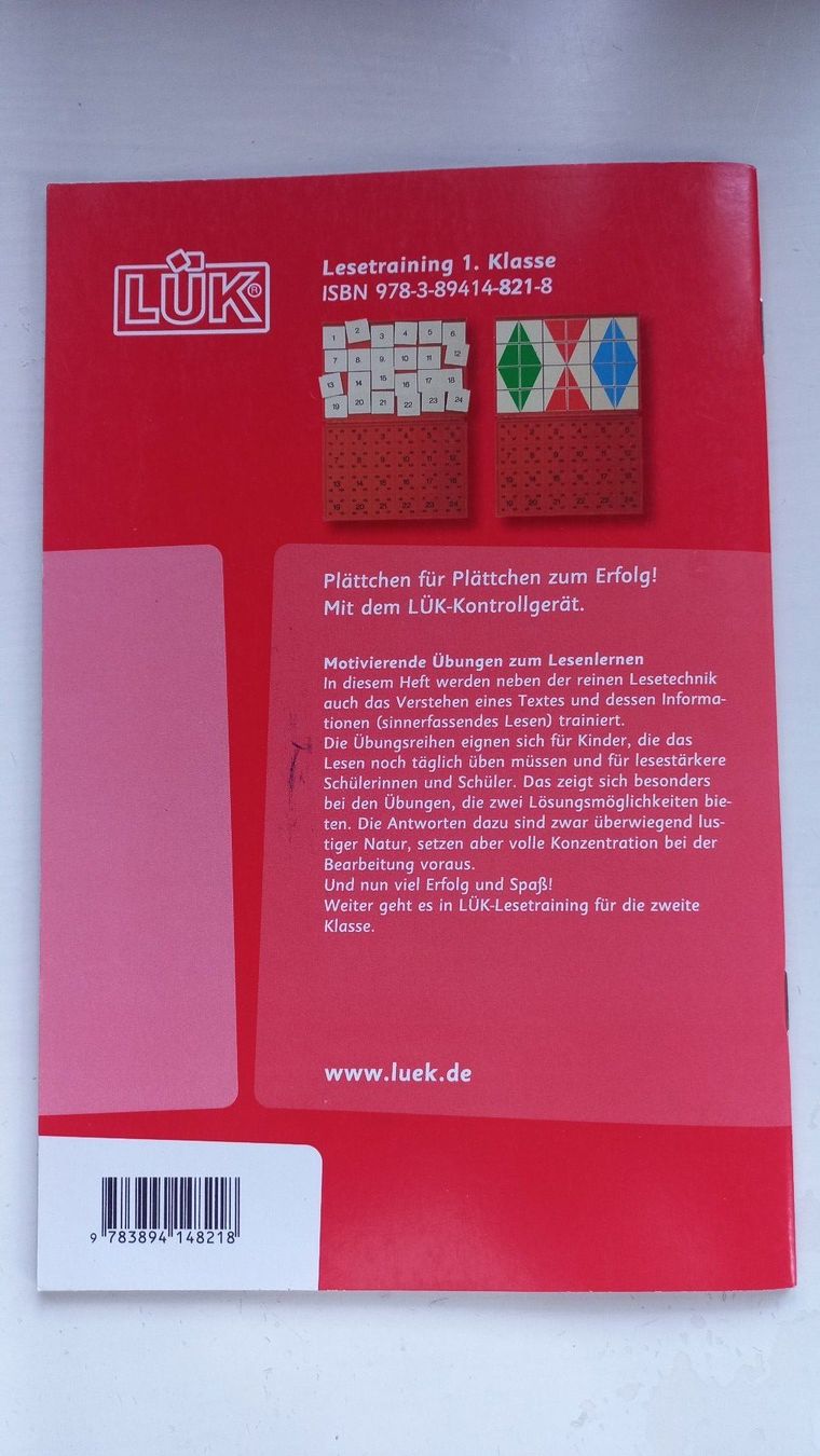 Spiele: MiniLük - Lesetraining – Gebraucht aus Beckenried von Wmarcie 1