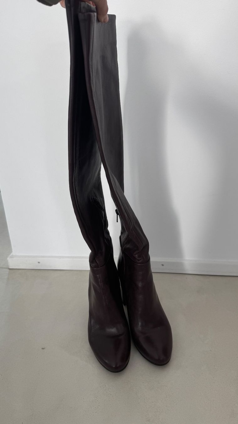 Damenschuhe: Belles cuissardes en cuir Minelli – Gebraucht aus giffers von sev_c9x9 3