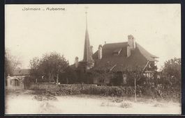Aubonne, Jolimont, Turmgebäude mit Maue