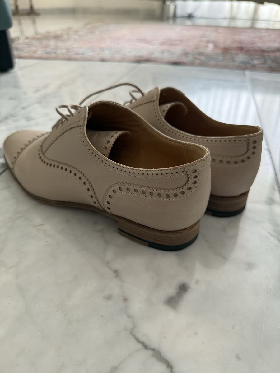 Hermès Scarpe da donna: HERMES Schnürschuhe Leder Nude Beige Gr. 36 – Usato da Unterägeri venduto da Goldigirls 3