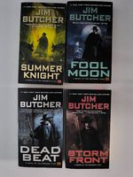 4 Jim Butcher, englisch, a novel of the Dresden files