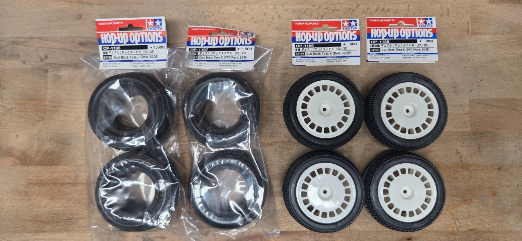 Tamiya Modellismo RC: Tamiya Buggy Räder / Reifen – Nuovo (secondo la descrizione) da Eschlikon TG venduto da davidt8883 4