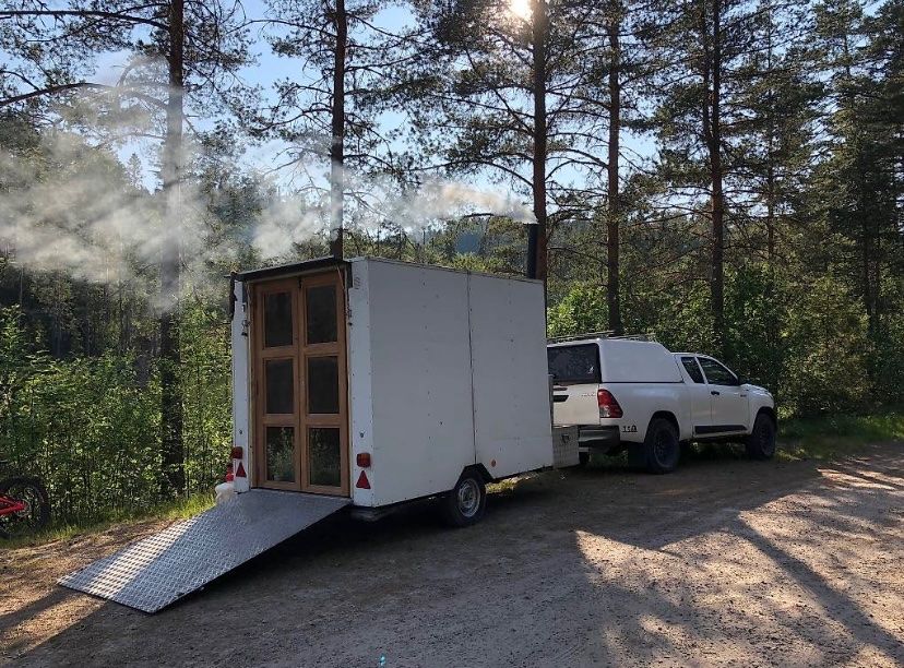 Sauna & Zubehör: Mobile Sauna zu vermieten – Gebraucht aus Leuzigen von Lucartw 1