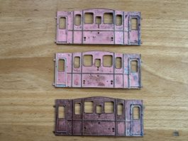 Hermann 3 Frontseiten Spur 0 Ae 3/5 + Ae 3/6 III aus Messing