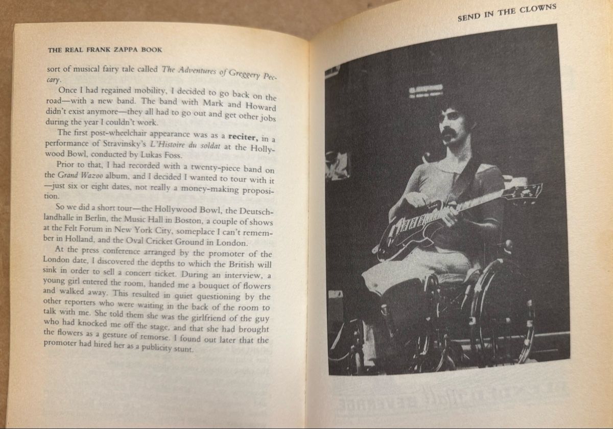 Libri: The Real Frank Zappa Book – Usato da Wettswil venduto da osoma99 7