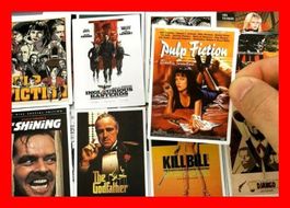 Filmplakat Stickerbomb 25 tlg Stickerset Movie DVD Poster