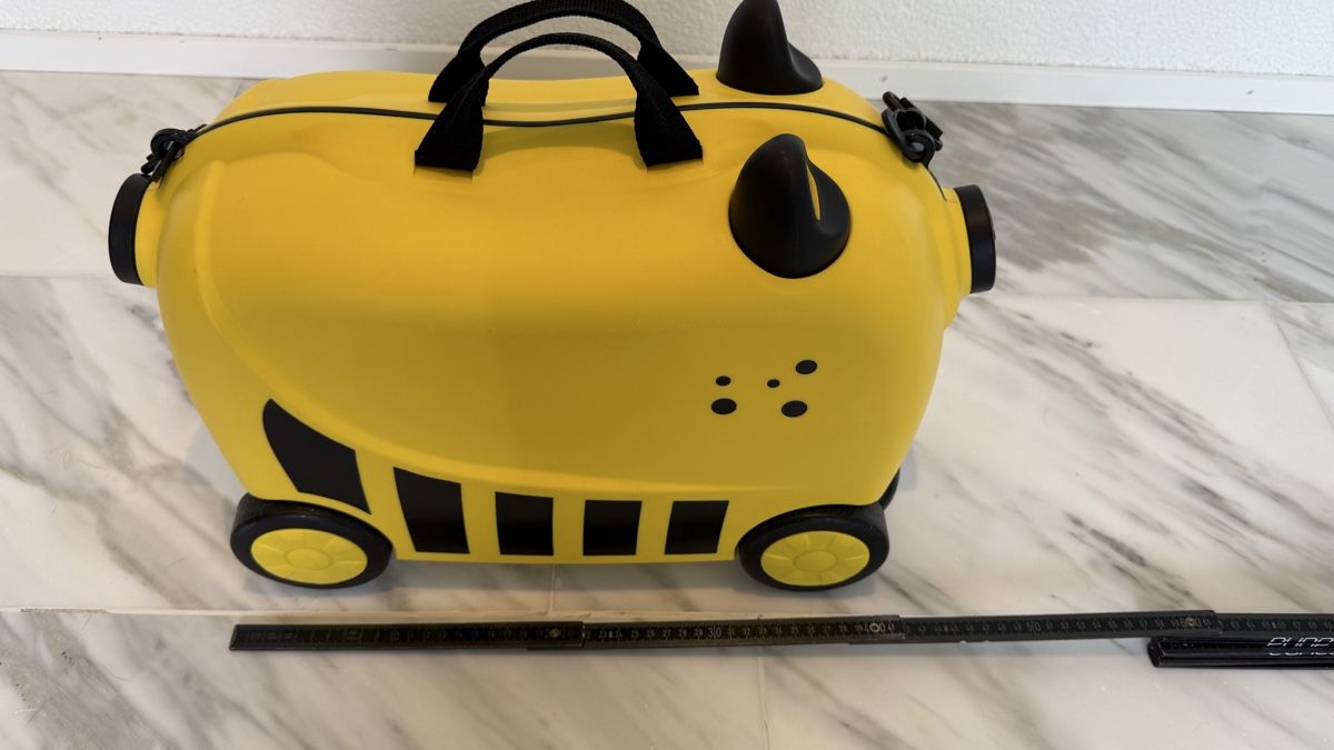 Valises de voyage: Kinder Boardtrolley mit Sitzfunktion gelb – D'occasion à Horw par Ciberf1sh
