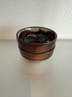 2 Keramikschalen handgemalt Glasur – abstrakt, je 11cm