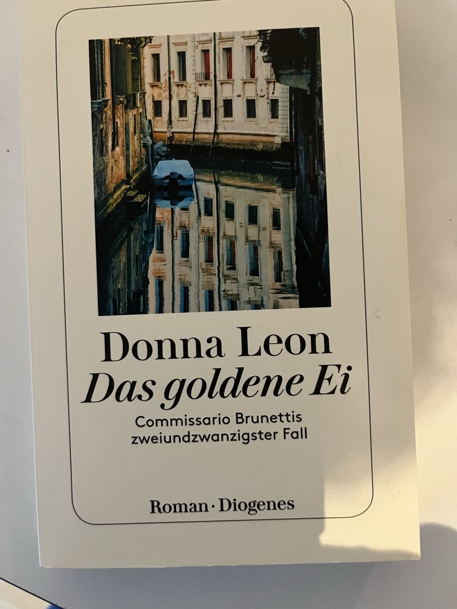 Bücher: Donna Leon Das goldene Ei Roman Diogenes – Gebraucht aus Jona von pau_l7tw