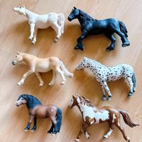6x Spielfiguren Pferde (Schleich)