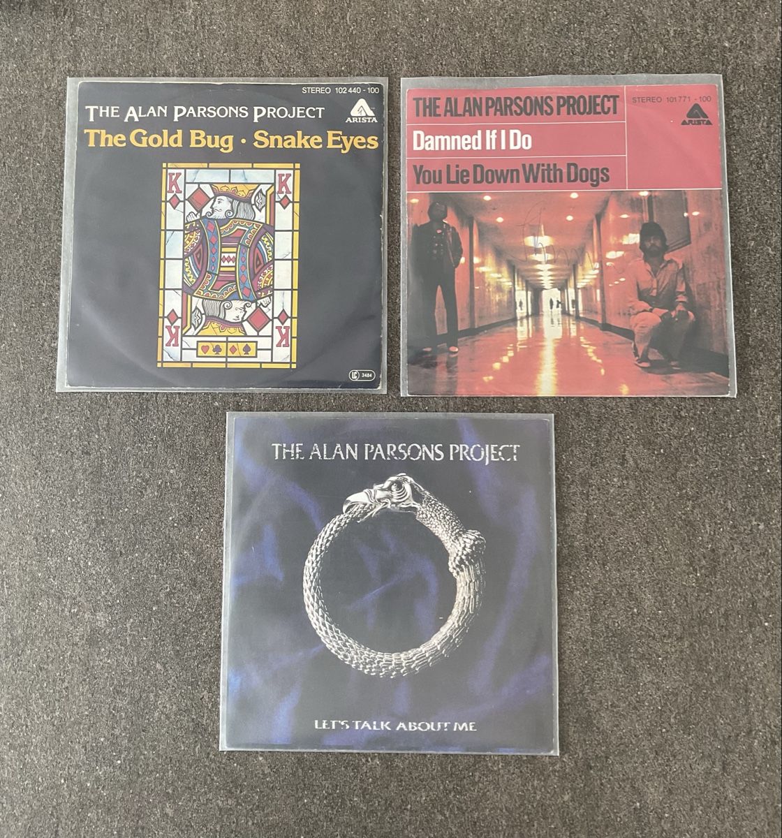 Dischi in vinile: Alan Parsons Project Singles, 3 Stück, Top! – Usato da Jegenstorf venduto da BAVARIA4CH
