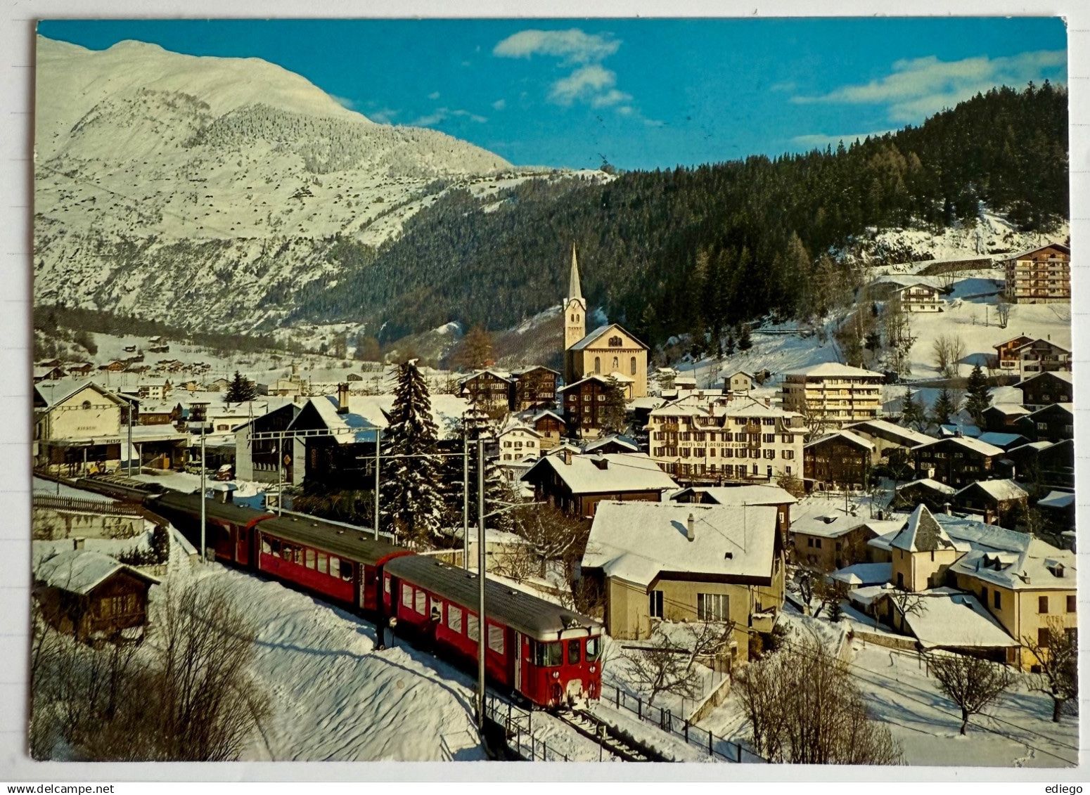Cartes postales: FIESCH - Furka - Oberalp Bahn – D'occasion à Lutry par Ediego