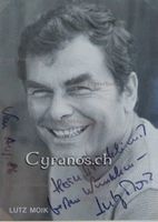 Lutz Moik (1930-2002)   Schauspieler - sign. Foto