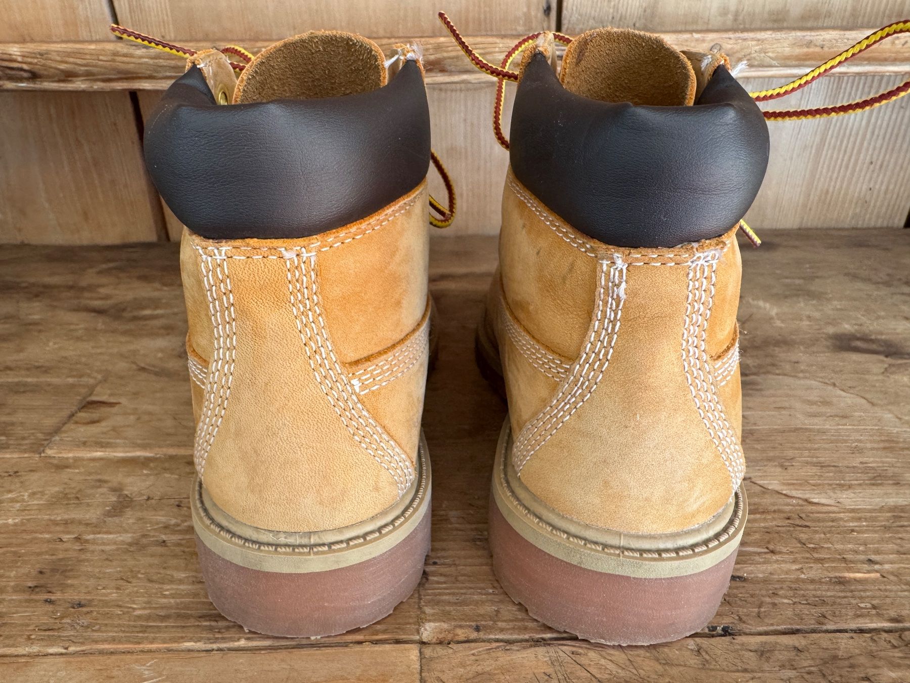 Timberland Scarpe per ragazzi: Timberland Boots, Grösse 32, hellbraun – Usato da Pontresina venduto da cumprerevender 3