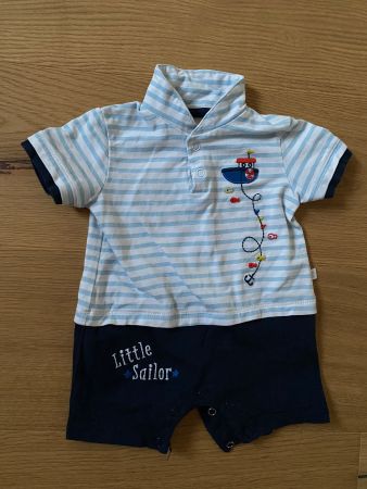 Kurzer Strampler/ Einteiler 62 Little Sailor