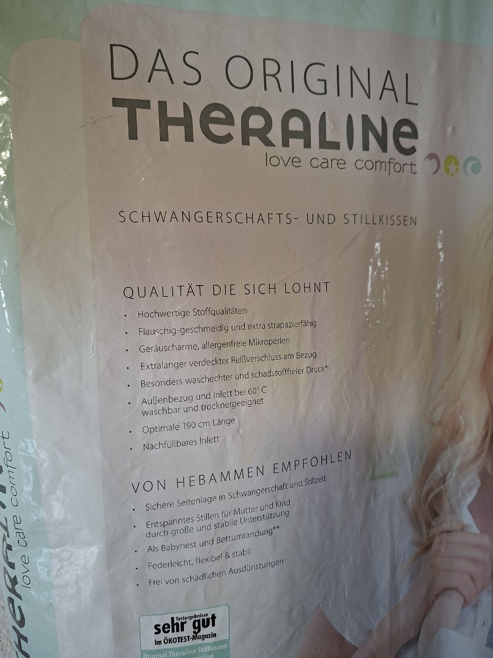Theraline Cuscini: Still- Schwangerschaftskissen THERALINE – Usato da Altnau venduto da Steffi.G. 2