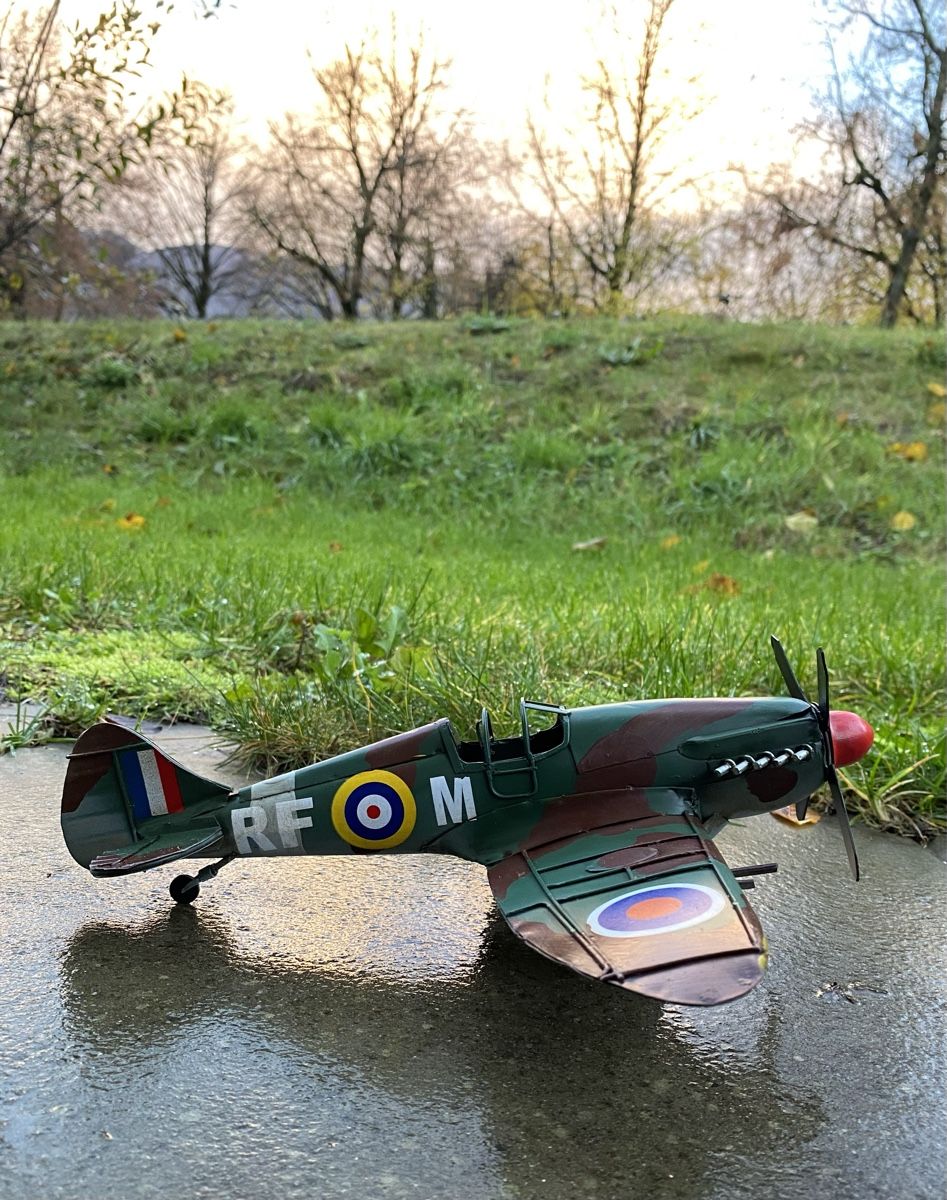 Kit di modellismo & Modellini statici: Spitfire MK IX TD314 aus Blech – Nuovo (secondo la descrizione) da Langendorf venduto da Blechfahrzeuge 5