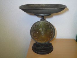 Antike Wirtschaftswaage, Messing