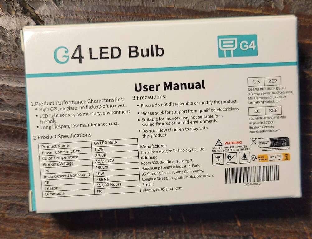 Lampade: LED Glühbirne G4 – Nuovo e nell'imballaggio originale da Urtenen-Schönbühl venduto da Ling444 1