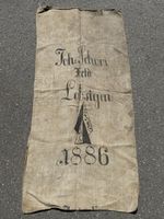 Antiker Getreidesack Kornsack Mehlsack Schori Lobsigen 1886 
