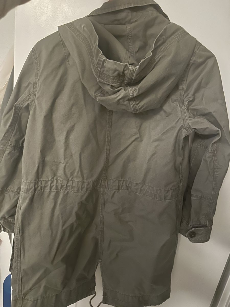 Cappotti: Campus Khaki Parka - Size S - Perfect spring Jacket! – Usato da Zürich venduto da car_68nt 5
