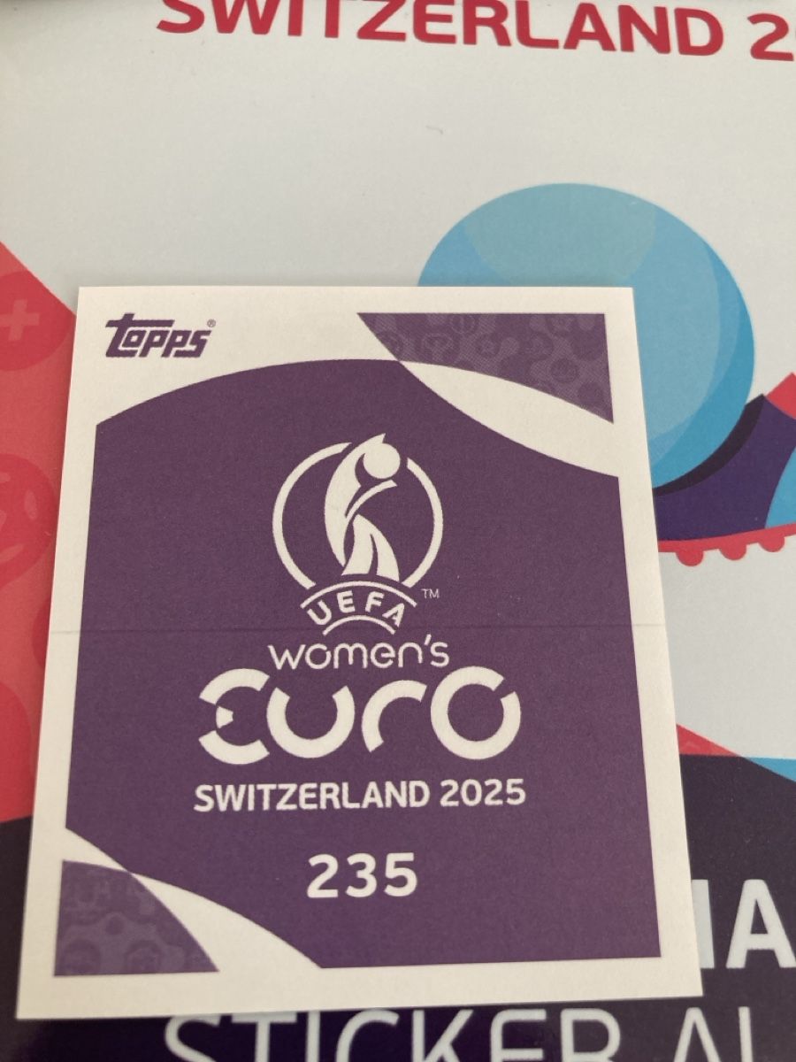 Topps Carte collezionabili: Topps EM 2025 Schweiz - Sofia Jakobsson Schweden – Usato da Luzern venduto da alexandrofcl 1