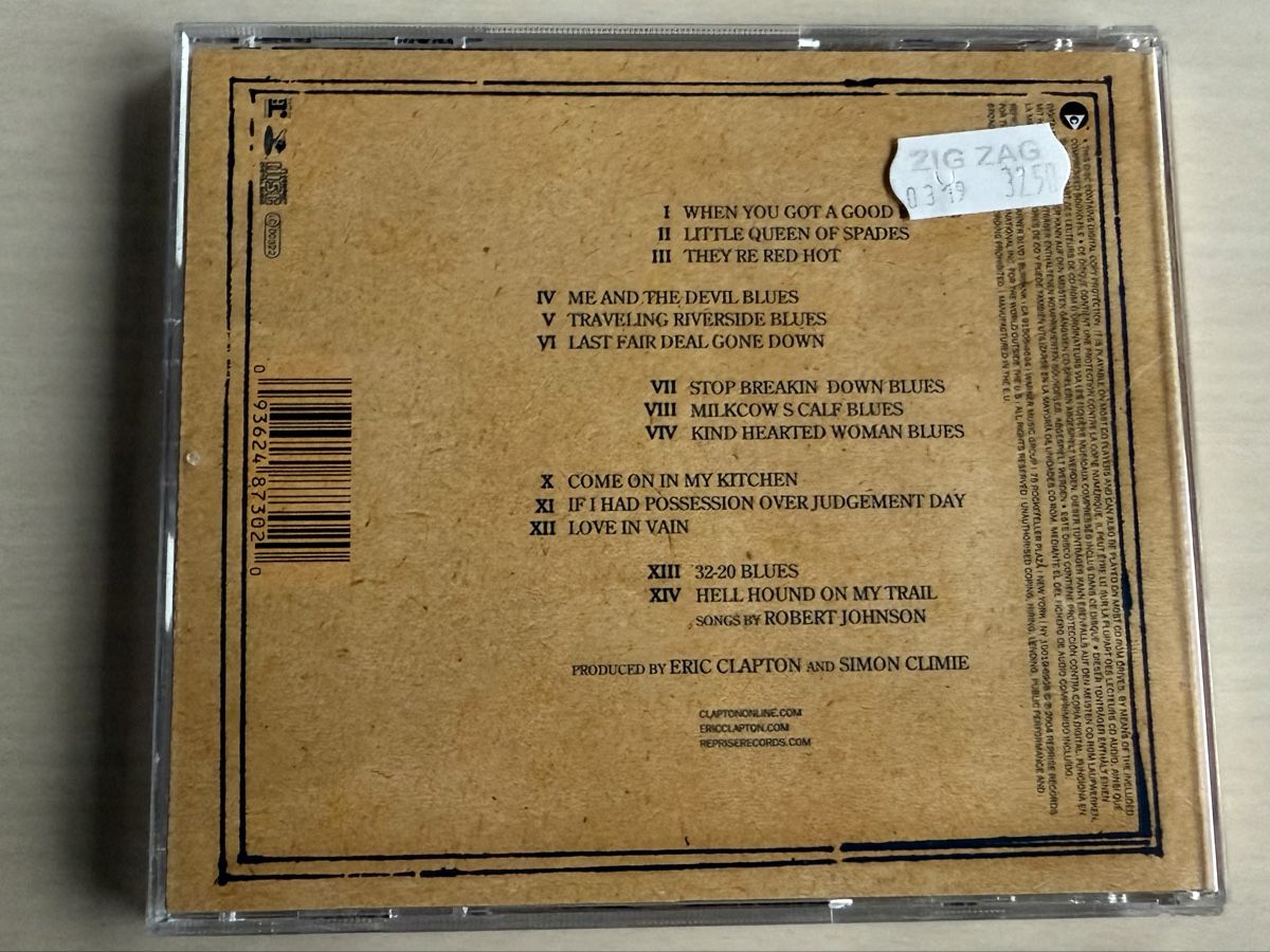 CD: Eric Clapton - Me And Mr.Johnson CD – Usato da Oberried Brienz venduto da Chyara 1