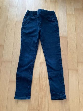 Treggings schwarz mit verstellbarem Hosenbund "vertbaudet"
