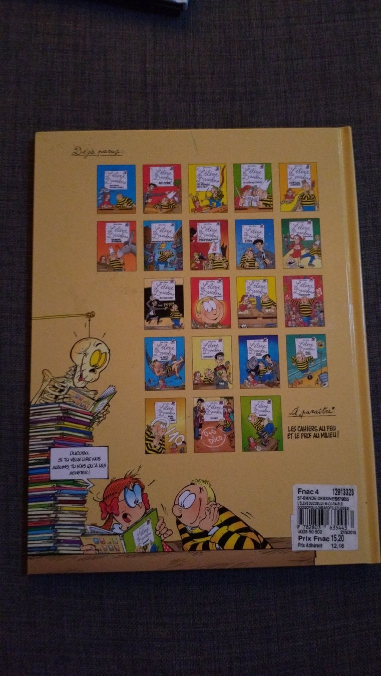Fumetti: L' élève Ducobu 21 EO – Usato da Farvagny-le-Grand venduto da LaCaverne 1